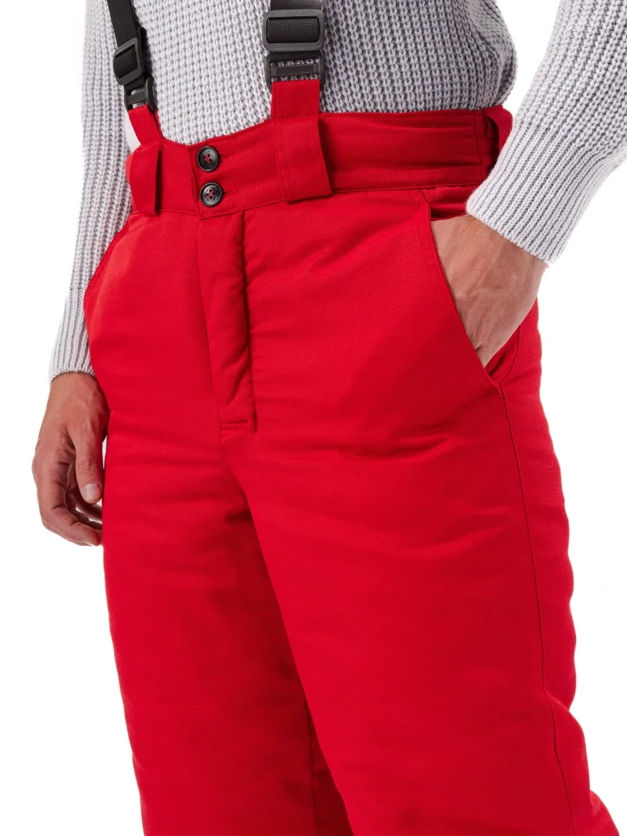 Костюм зимний "ЗИМНИК" куртка/брюки, цвет: красный/черный - фото 15