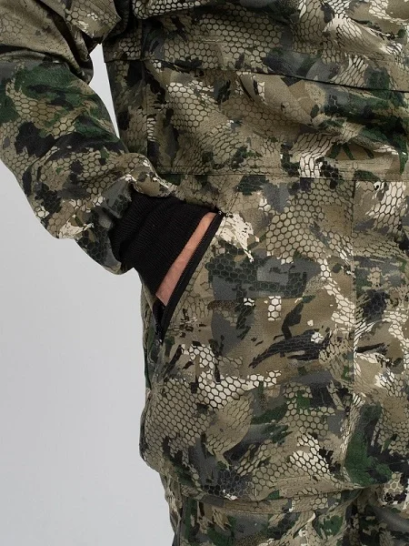 Костюм мужской противоэнцефалитный АНТИКЛЕЩ КЛ-02 (SPECI.ALL) зеленый питон - фото 5