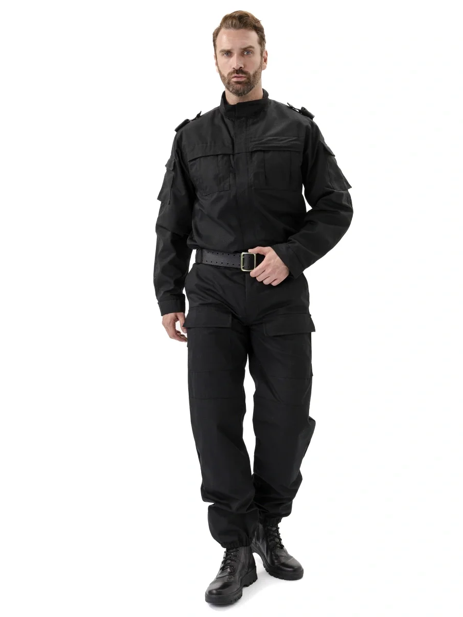 Костюм СПЕЦНАЗ куртка/брюки цвет: черный, ткань: Рип-Стоп - фото 4