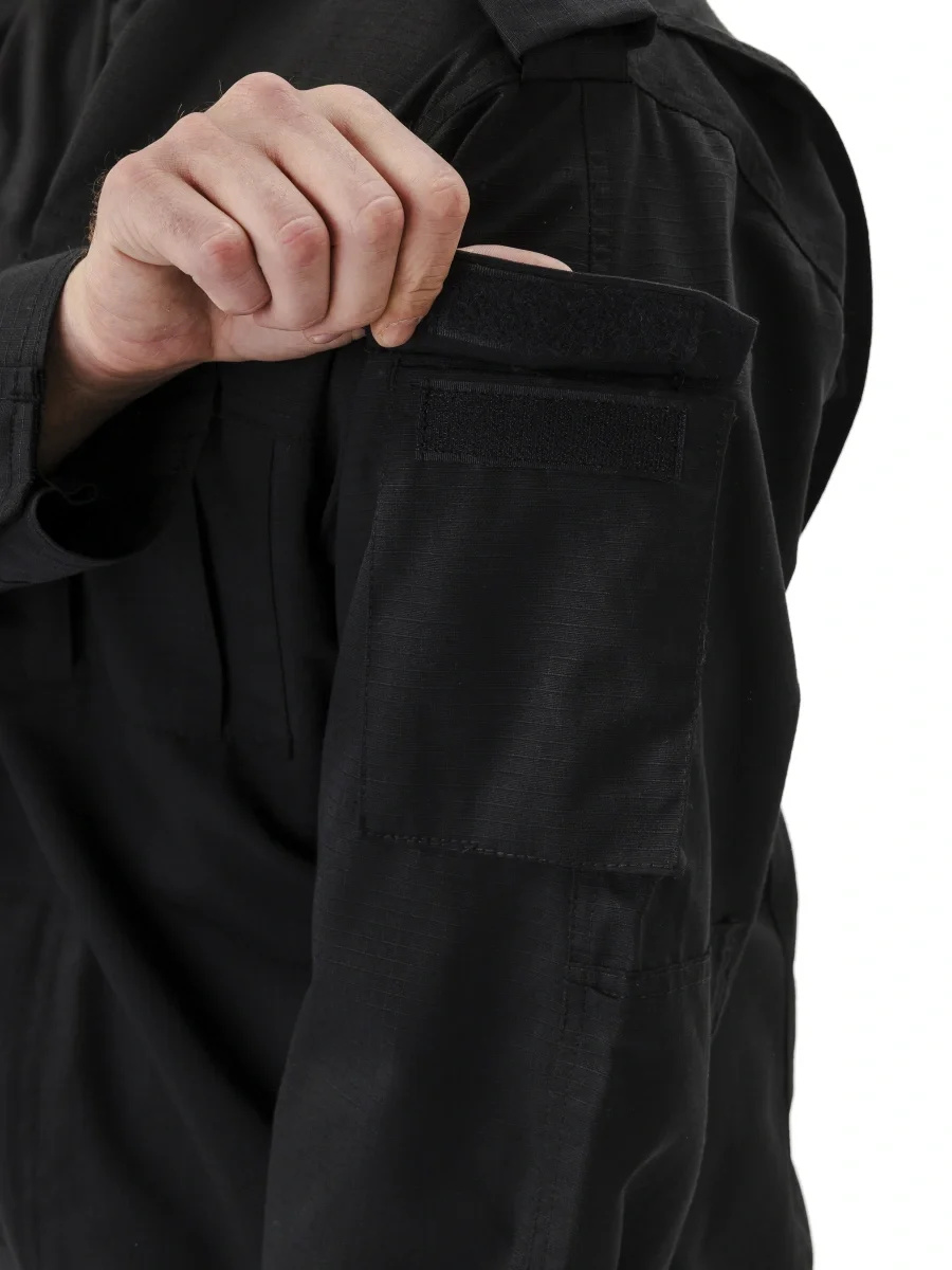 Костюм СПЕЦНАЗ куртка/брюки цвет: черный, ткань: Рип-Стоп - фото 9