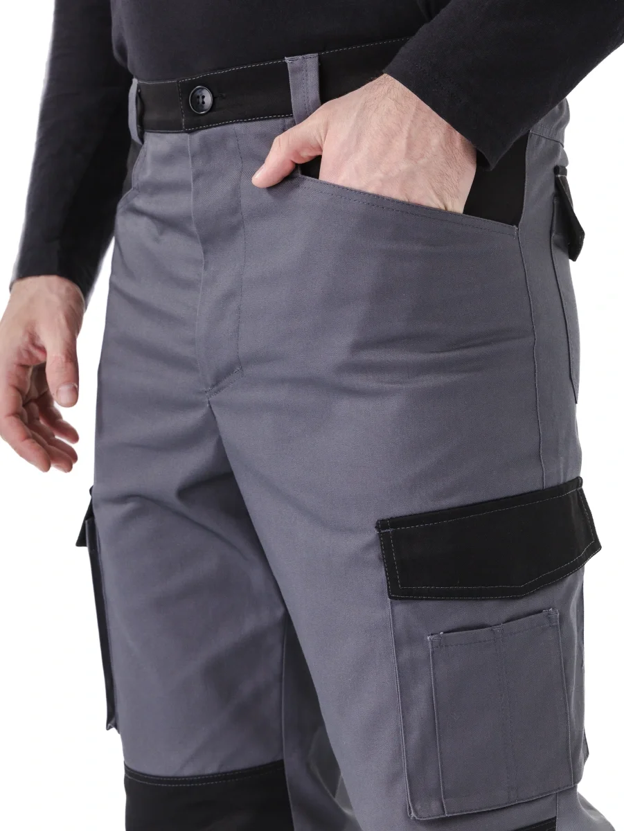 Костюм "АНКОР" куртка/брюки, цвет: Т.СЕРЫЙ/ЧЕРНЫЙ - фото 19