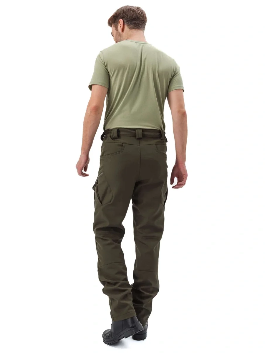 Костюм "ВЕПРЬ" куртка/брюки, цвет: хаки, ткань: Софтшелл - фото 6