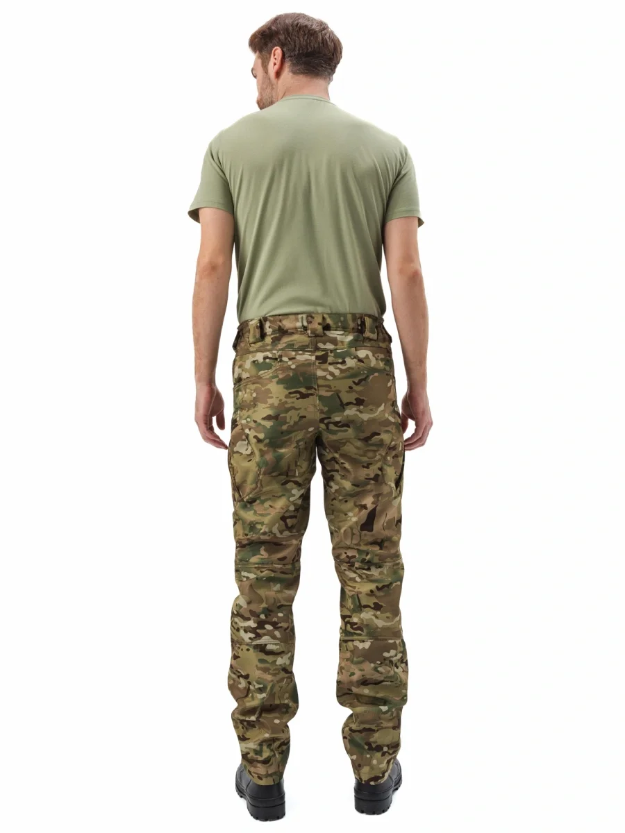 Костюм "ВЕПРЬ" куртка/брюки, цвет: кмф "Мультикам", ткань: Полофлис - фото 4