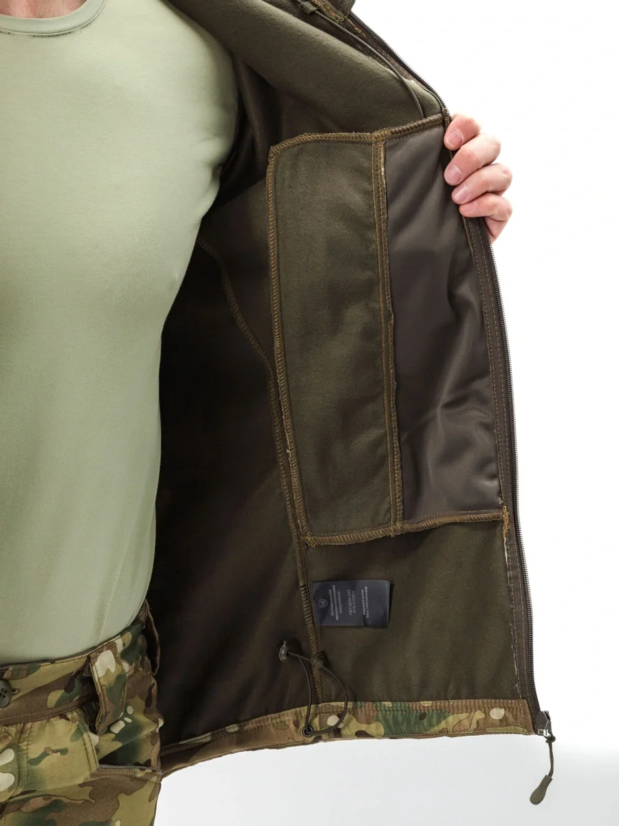 Костюм "ВЕПРЬ" куртка/брюки, цвет: кмф "Мультикам", ткань: Полофлис - фото 7