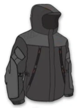 Костюм "ВЕПРЬ" куртка/брюки, цвет: кмф "Облака зеленый", ткань: Полофлис - фото 2