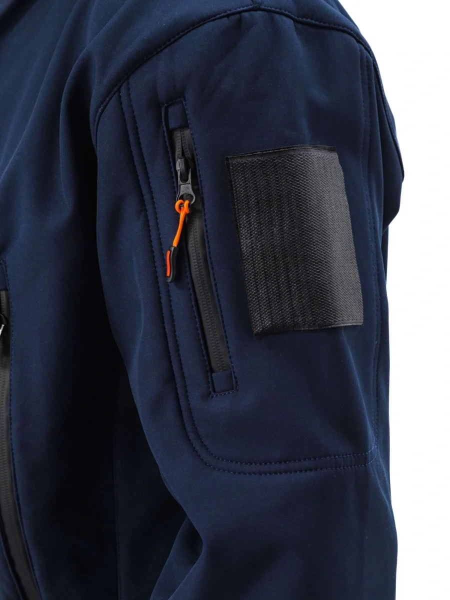 Костюм "ВЕПРЬ" куртка/брюки, цвет: т.синий, ткань: Софтшелл - фото 9