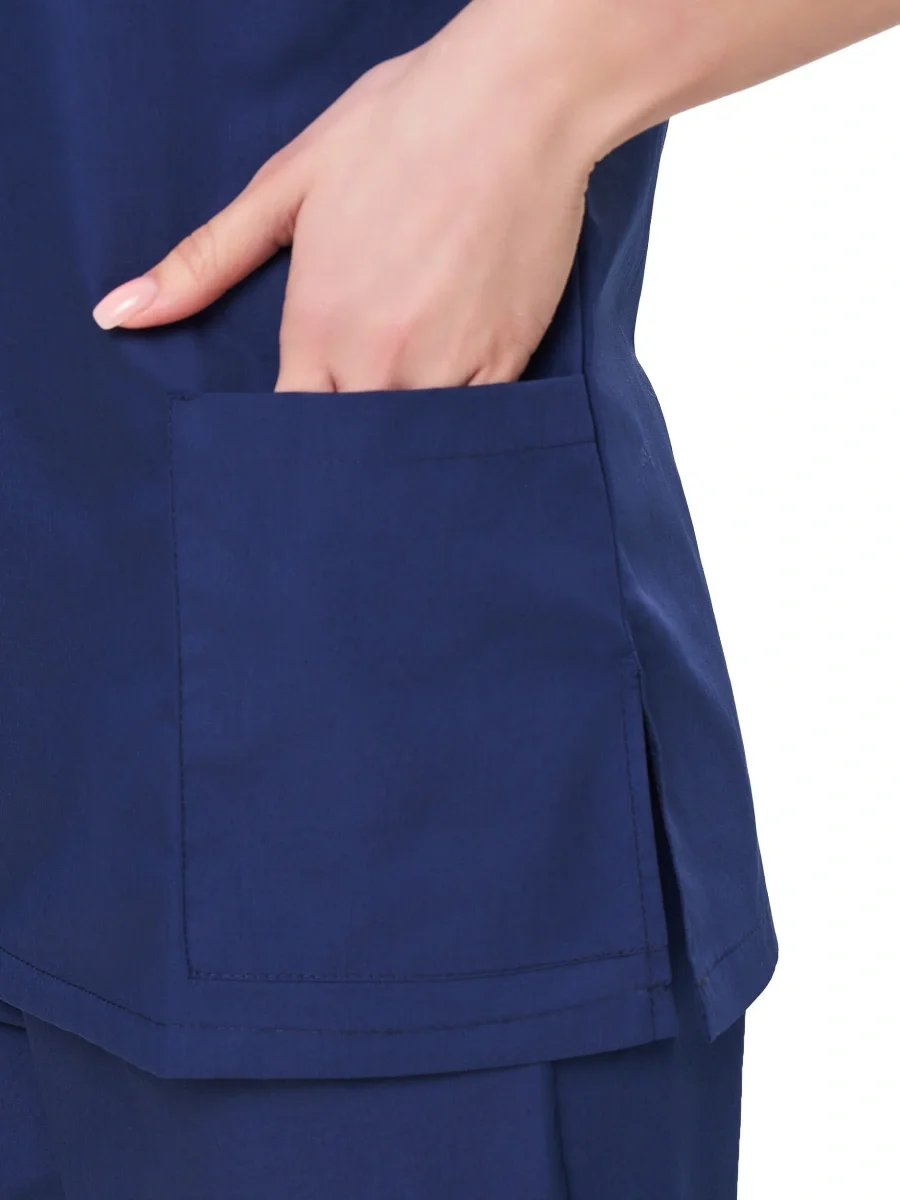 Костюм женский "Эрла" т-синий - фото 4