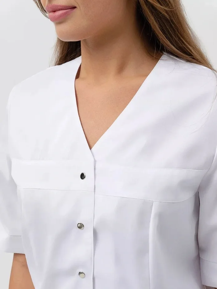 Костюм женский "Магнолия" белый - фото 10