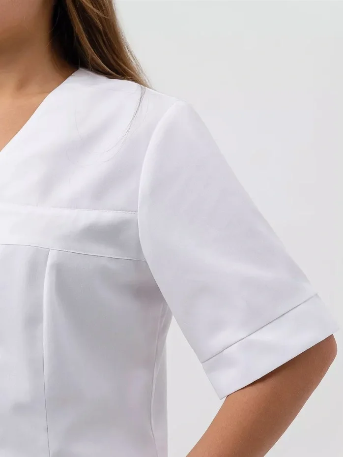 Костюм женский "Магнолия" белый - фото 11