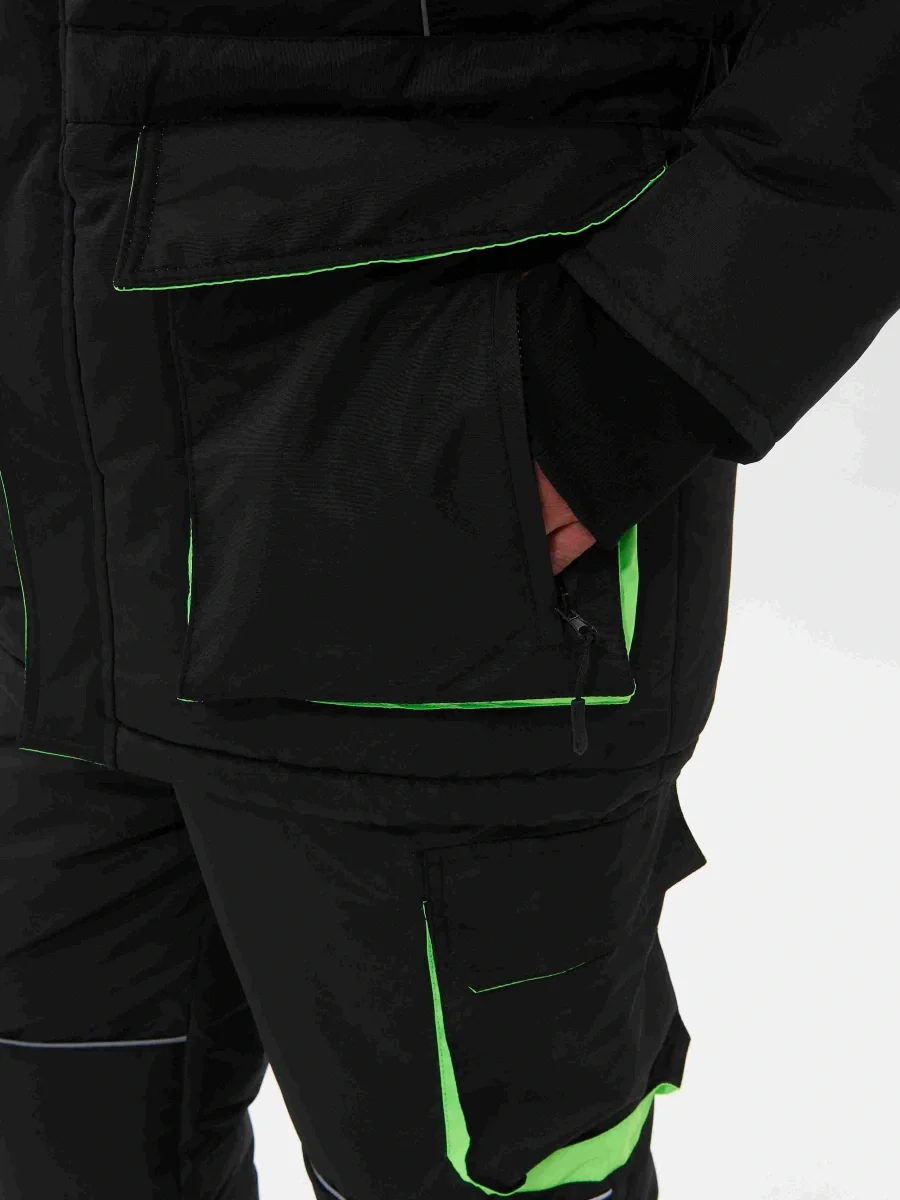 Костюм мужской зимний PRIME КЗ-06 (SPECI.ALL) чёрный - фото 11