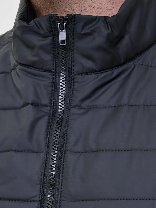 Куртка БОМБЕР C2MО0101, демисезон, цвет черный - фото 3