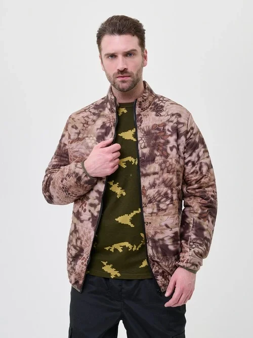 Куртка БОМБЕР C2MО0101, демисезон, цвет Желтый Питон - фото 1