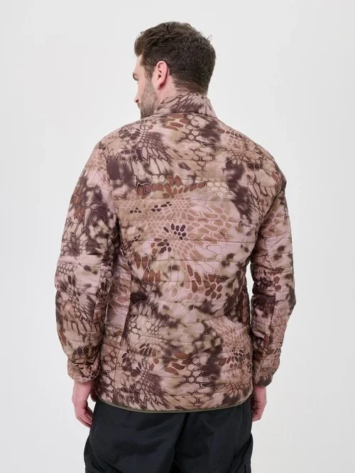 Куртка БОМБЕР C2MО0101, демисезон, цвет Желтый Питон - фото 3