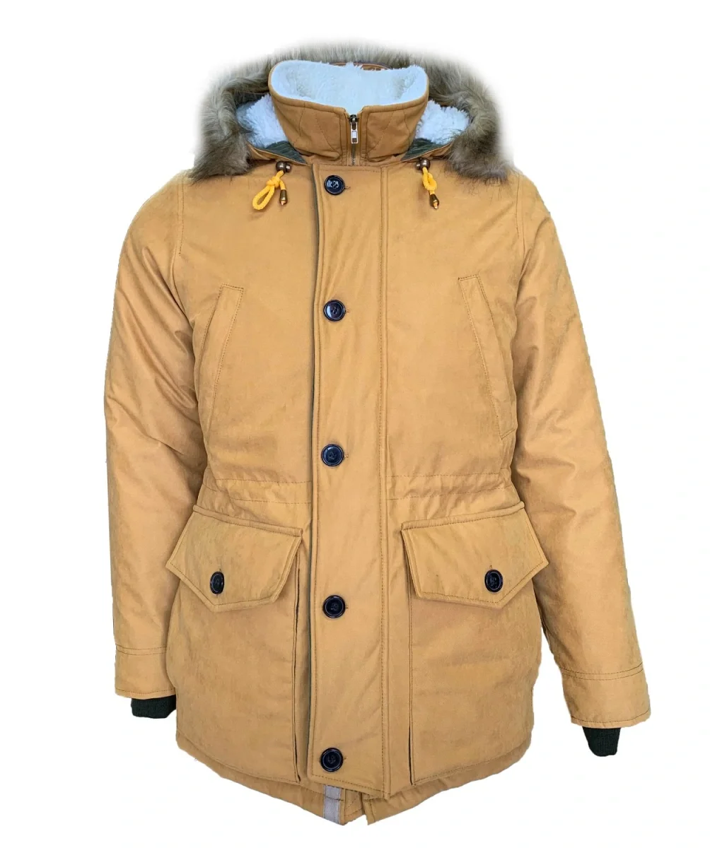 Куртка-парка "ЮТА" Ультра цв. горчичный - фото 1