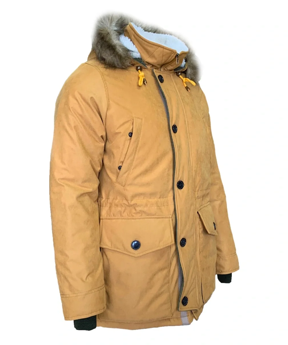 Куртка-парка "ЮТА" Ультра цв. горчичный - фото 3