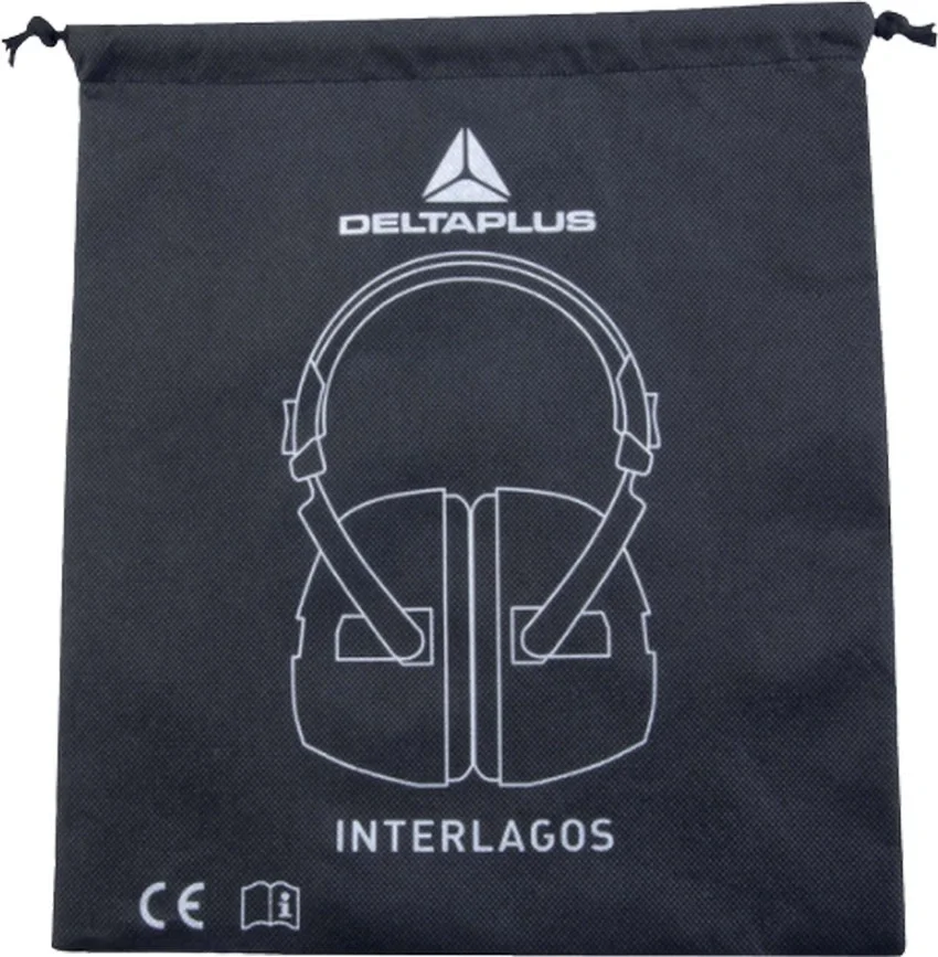 Наушники противошумные INTERLAGOS2 SNR 29дБ DeltaPlus флуоресцентный оранжевый INTERJAFL2 - фото 4