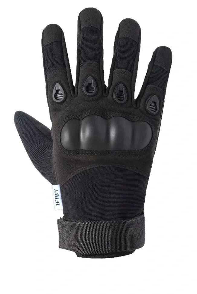 Перчатки тактические "IFRIT ARES" черные РУК-601 - фото 1