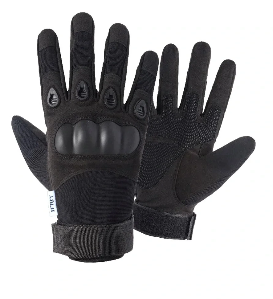 Перчатки тактические "IFRIT ARES" черные РУК-601 - фото 2