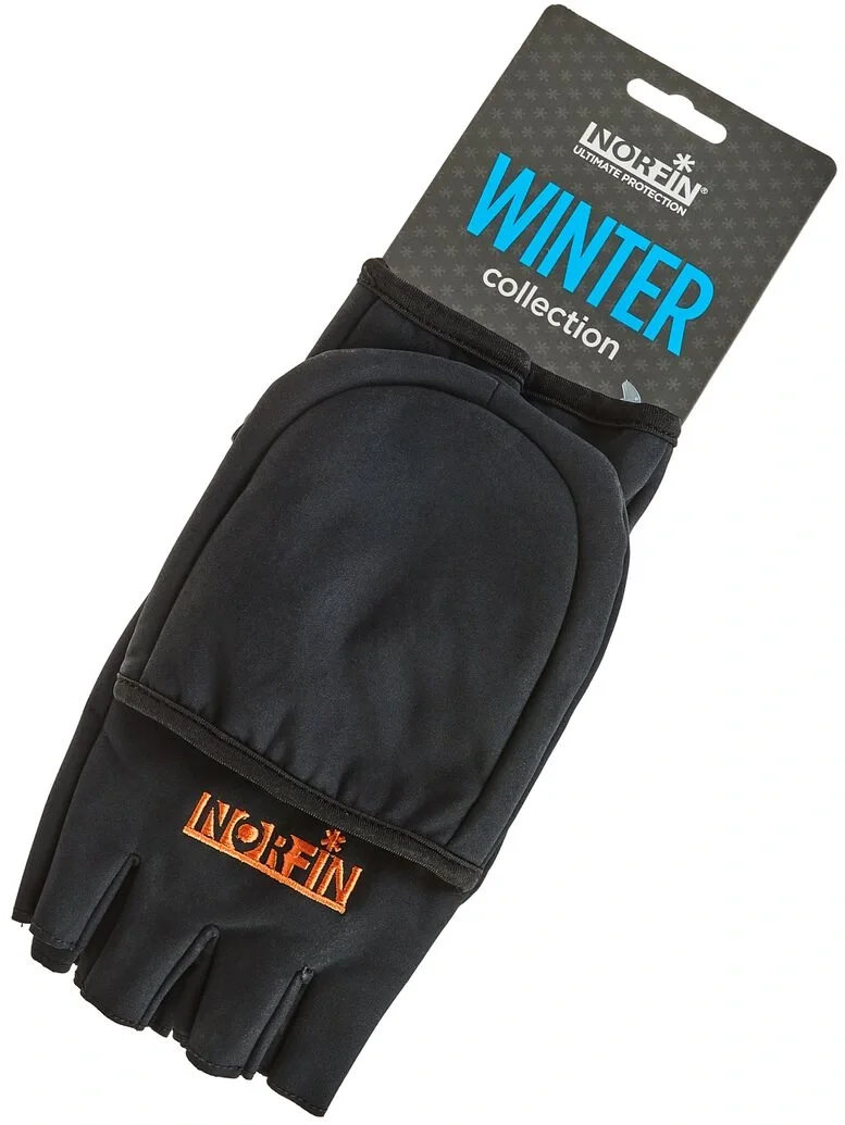 Перчатки-варежки Norfin SOFTSHELL флис. - фото 13