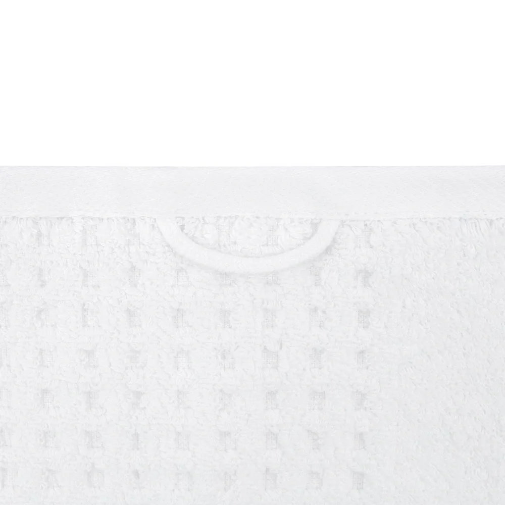 Полотенце Farbe, большое, белое 70х140 см - фото 4