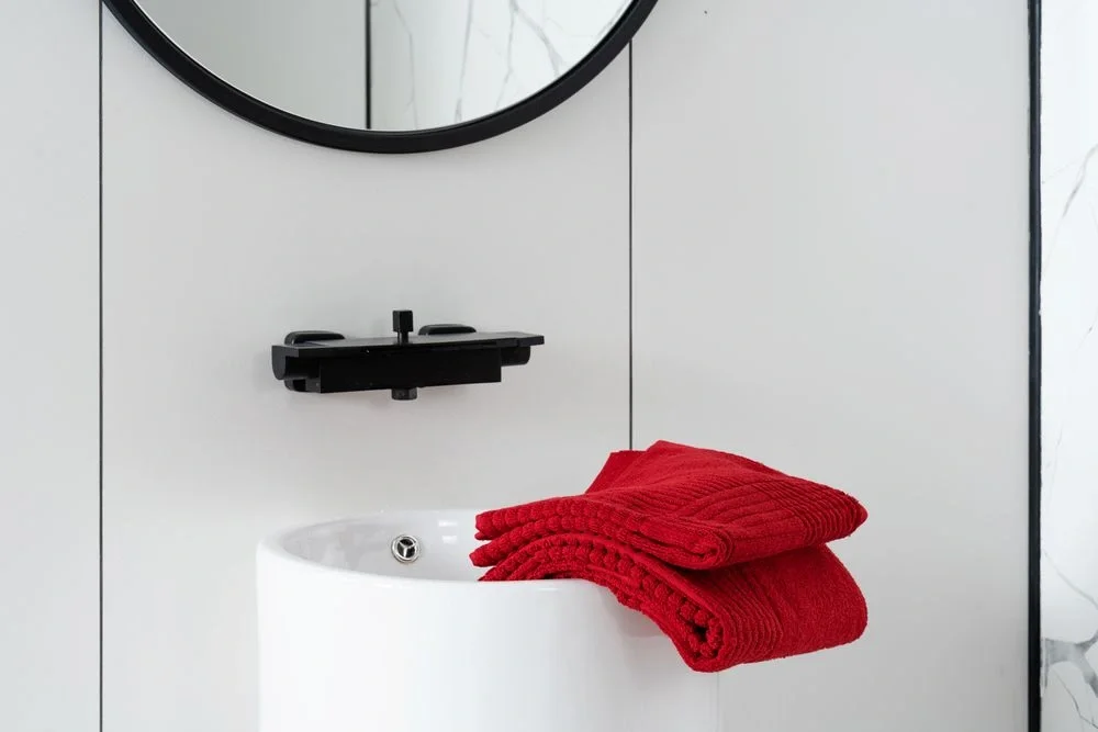 Полотенце Farbe, большое, белое 70х140 см - фото 9