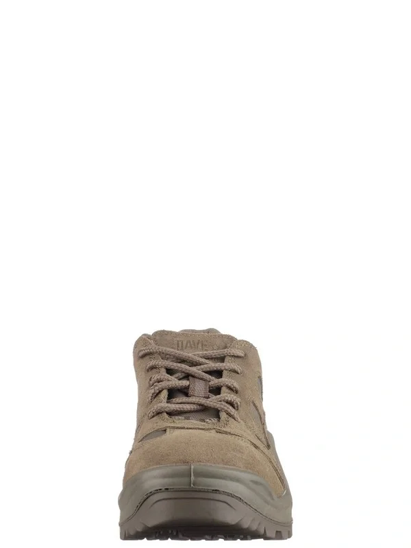 Полуботинки (кроссовки) "КОБРА" нат.кожа/текстиль, цвет: хаки - фото 4