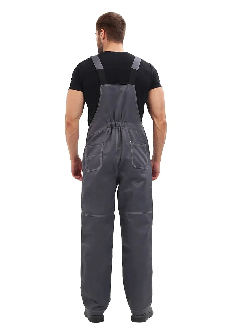 Полукомбинезон "РОЛЬФ" цвет: Т.СЕРЫЙ - фото 3