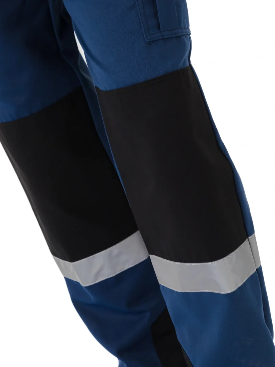 Полукомбинезон "РОЛЬФ" цвет: Т.СИНИЙ/ЧЁРНЫЙ тк.ТВИЛ-250 - фото 13