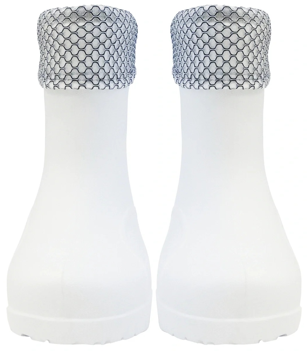 Полусапоги ЭВА ВИКТОРИЯ (ЖАНЕТТ) женские, утепленные (флис), белые - фото 5