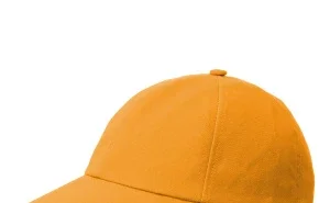 Бейсболка оранжевая с жёстким козырьком универсальная - фото 2