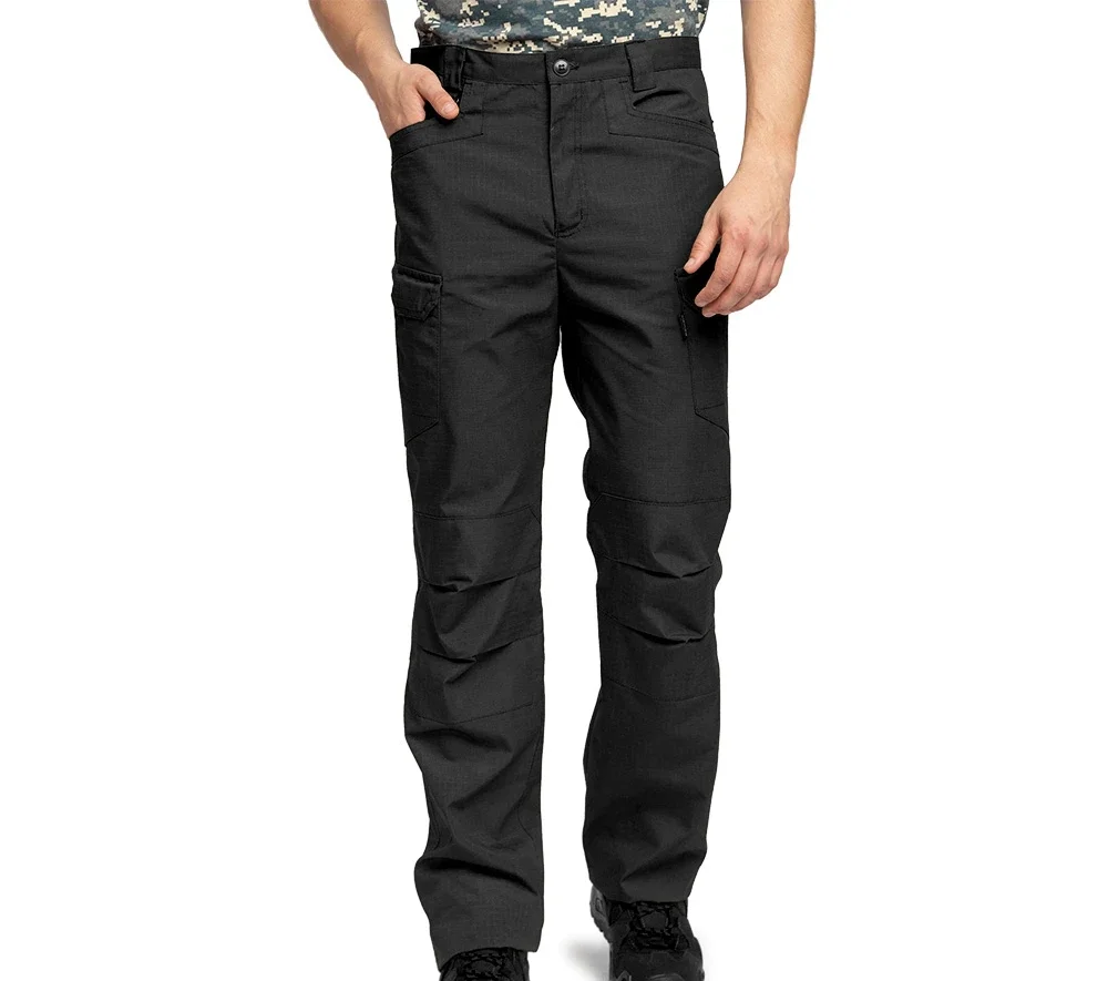 Брюки мужские "Камелот" из ткани рип-стоп чёрные - фото 3