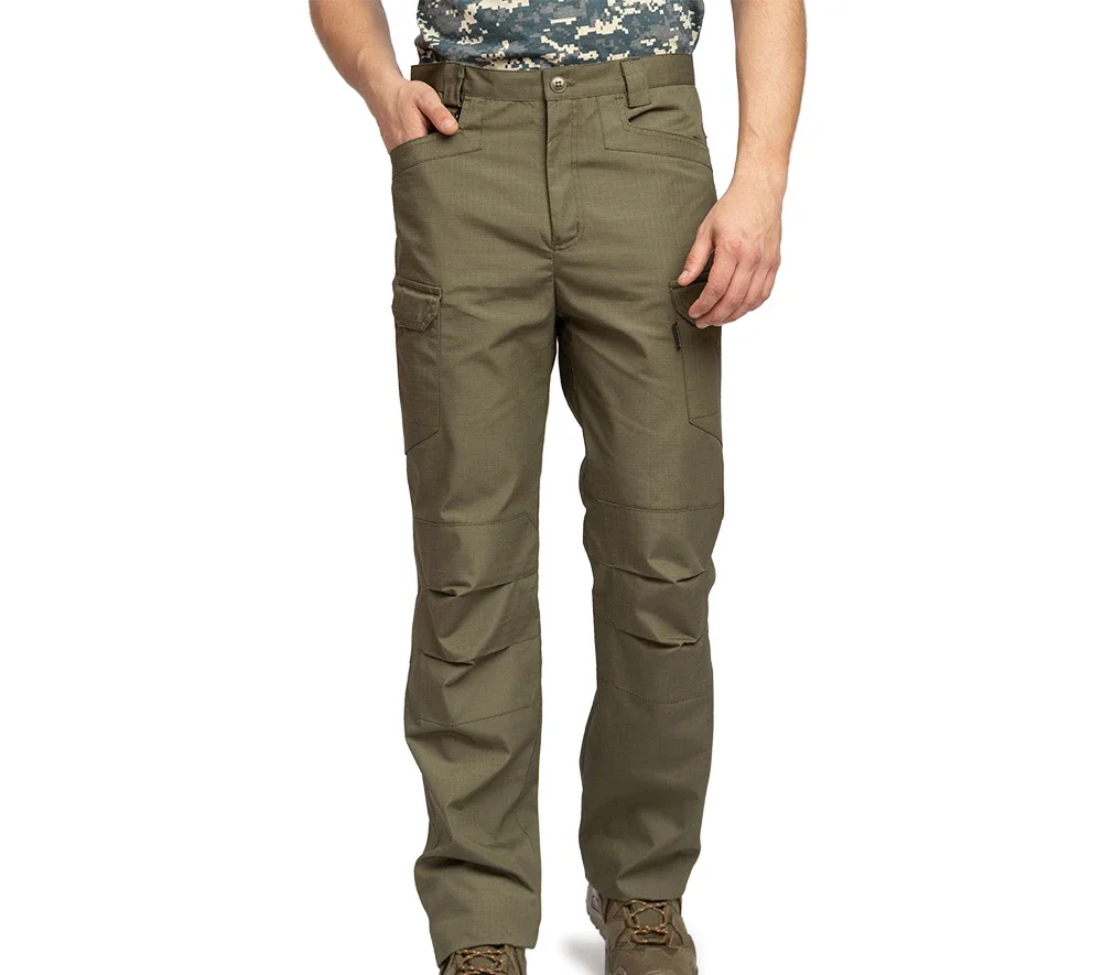 Брюки мужские "Камелот" из ткани рип-стоп хаки - фото 7