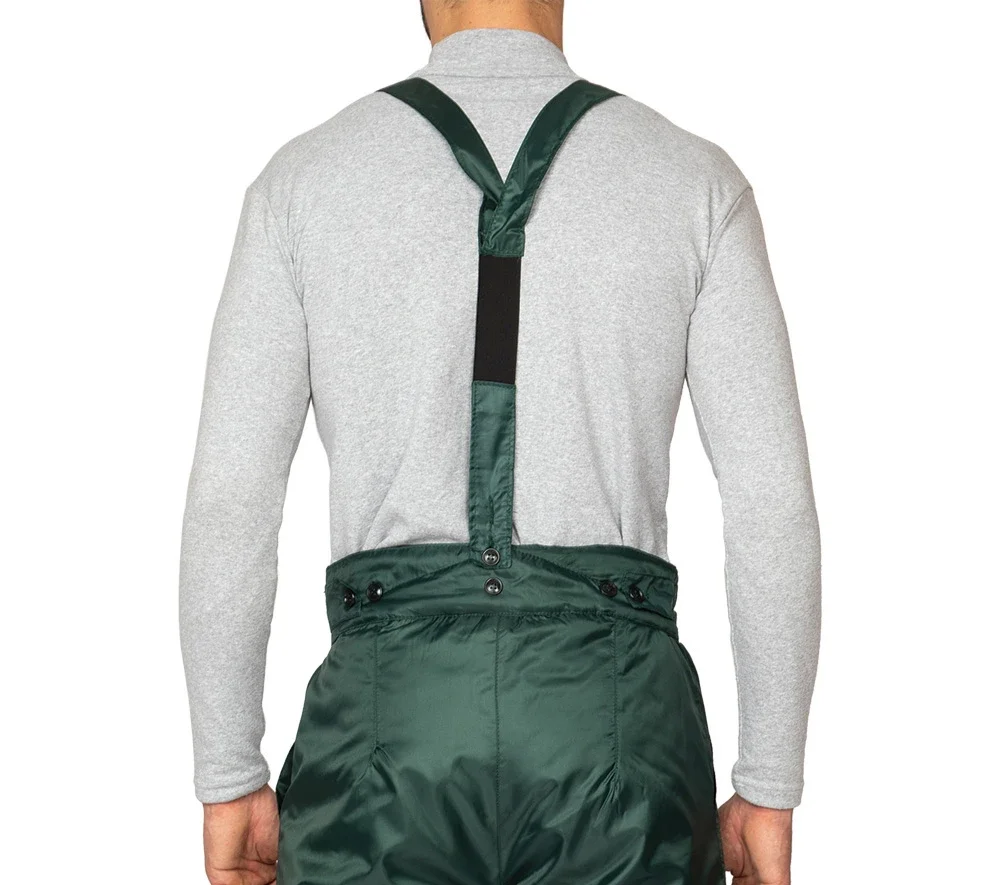 Брюки мужские утеплённые "Мастер" зелёные - фото 4