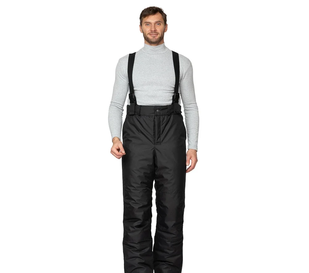 Брюки мужские утеплённые "Аляска Ультра" чёрные - фото 2