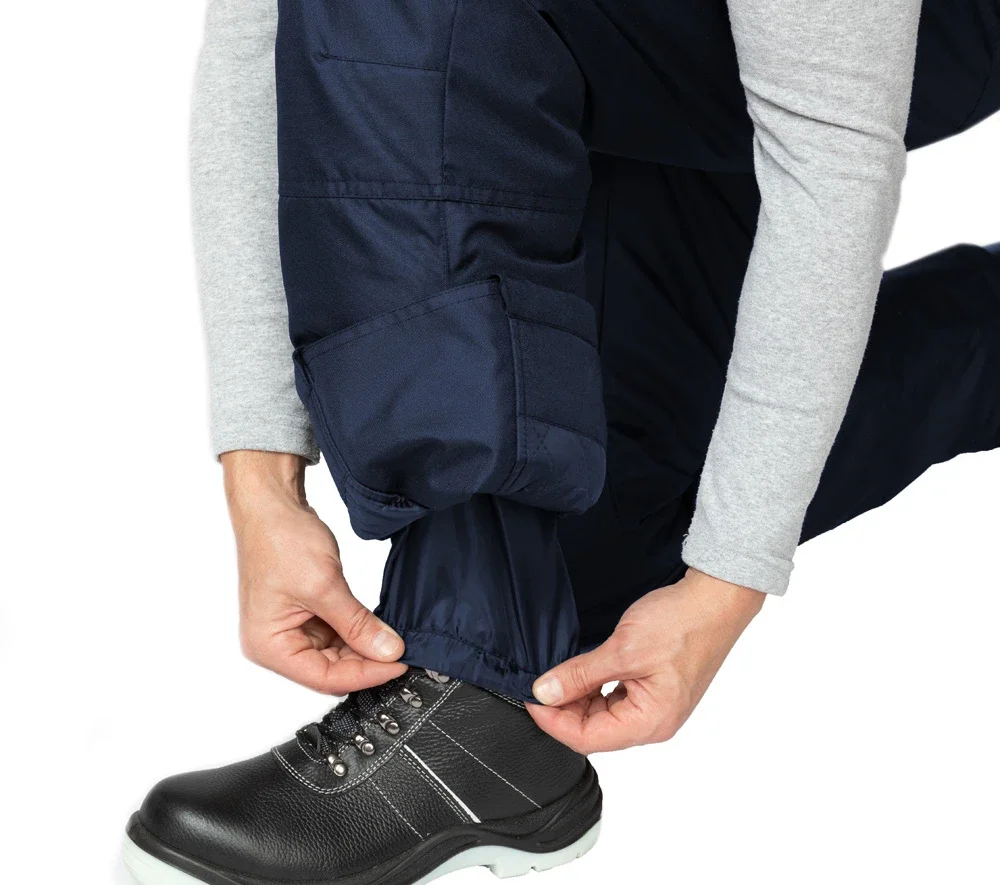 Брюки мужские утеплённые "Аляска Ультра" тёмно-синие - фото 12