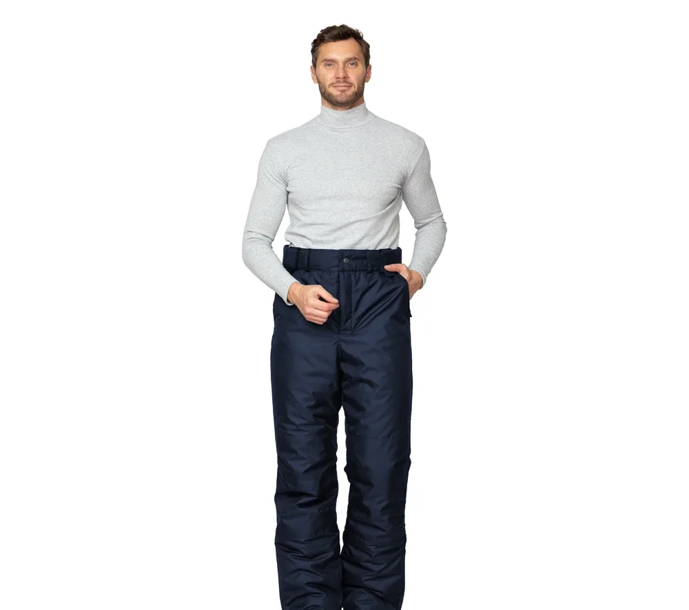 Брюки мужские утеплённые "Аляска Ультра" тёмно-синие - фото 7