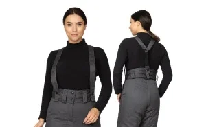 Брюки женские утеплённые "Профессионал" тёмно-серые - фото 6