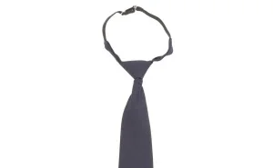 Галстук форменный на мягкой резинке с регулируемой длиной синий - фото 3