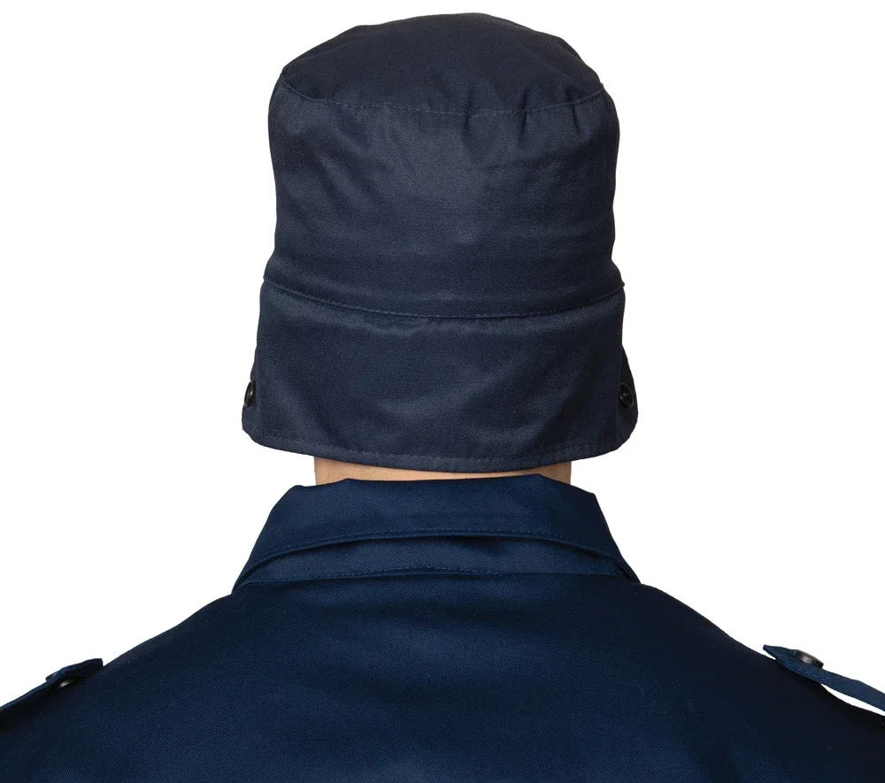 Кепка охранника синяя - фото 4