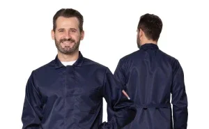 Халат кислотощелочестойкий (КЩС) мужской синий - фото 10