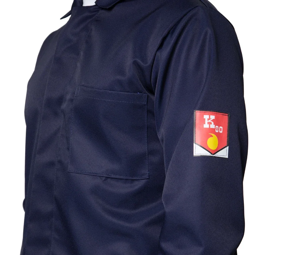 Халат кислотощелочестойкий (КЩС) мужской синий - фото 9