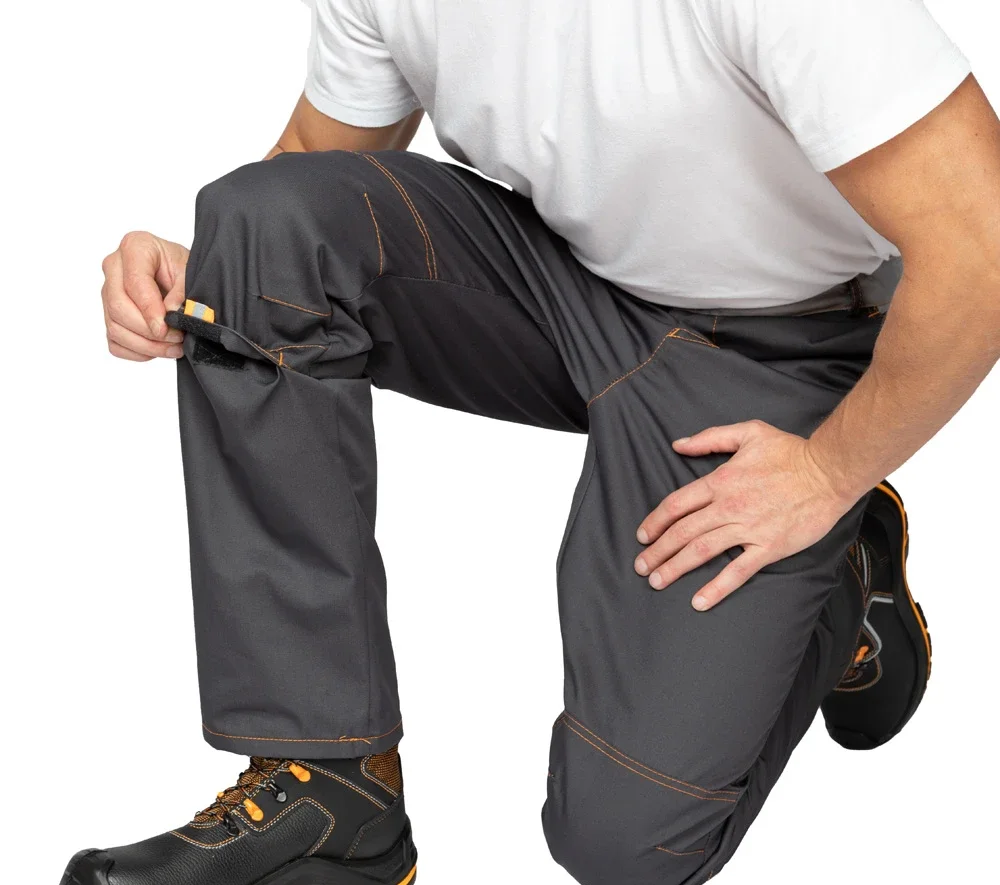 Костюм мужской "Бренд 1 2020" тёмно-серый/светло-серый (куртка и брюки) - фото 11