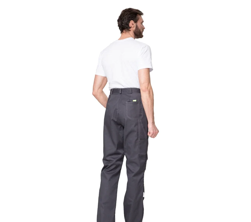 Костюм мужской "Профессионал 1" серый/чёрный (куртка и брюки) - фото 10