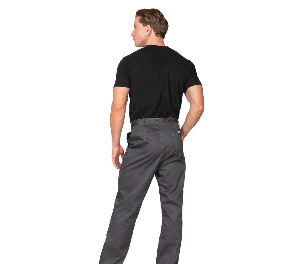 Костюм мужской "Профессионал 1" тёмно-серый/светло-серый (куртка и брюки) - фото 9