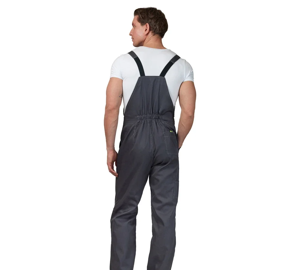 Костюм мужской летний "Профессионал 2 СОП" тёмно-серый/чёрный (куртка и полукомбинезон) - фото 10