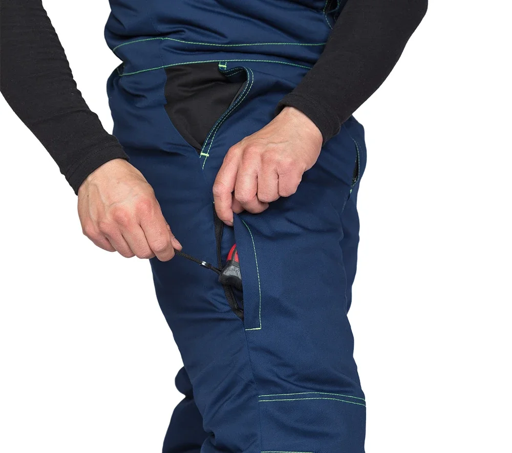 Костюм мужской утеплённый "Бренд К" тёмно-синий/чёрный - фото 14