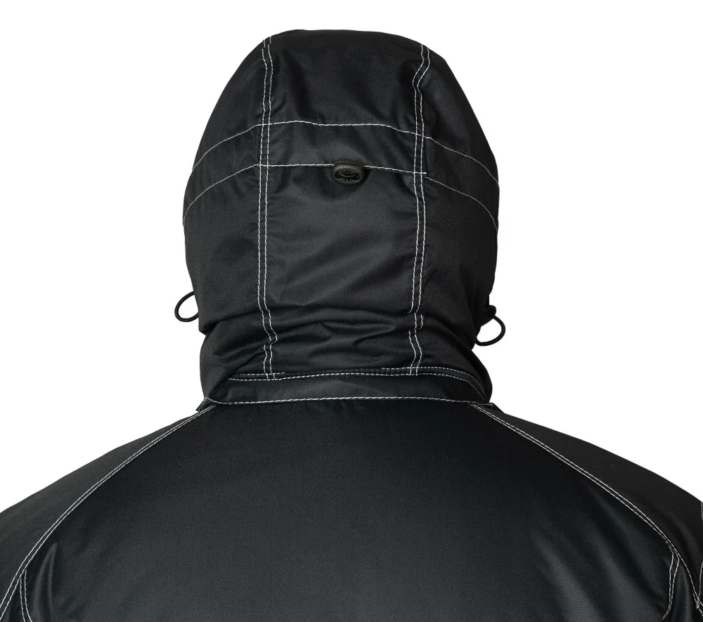 Костюм мужской утеплённый "Викинг" чёрный (куртка и брюки) - фото 18