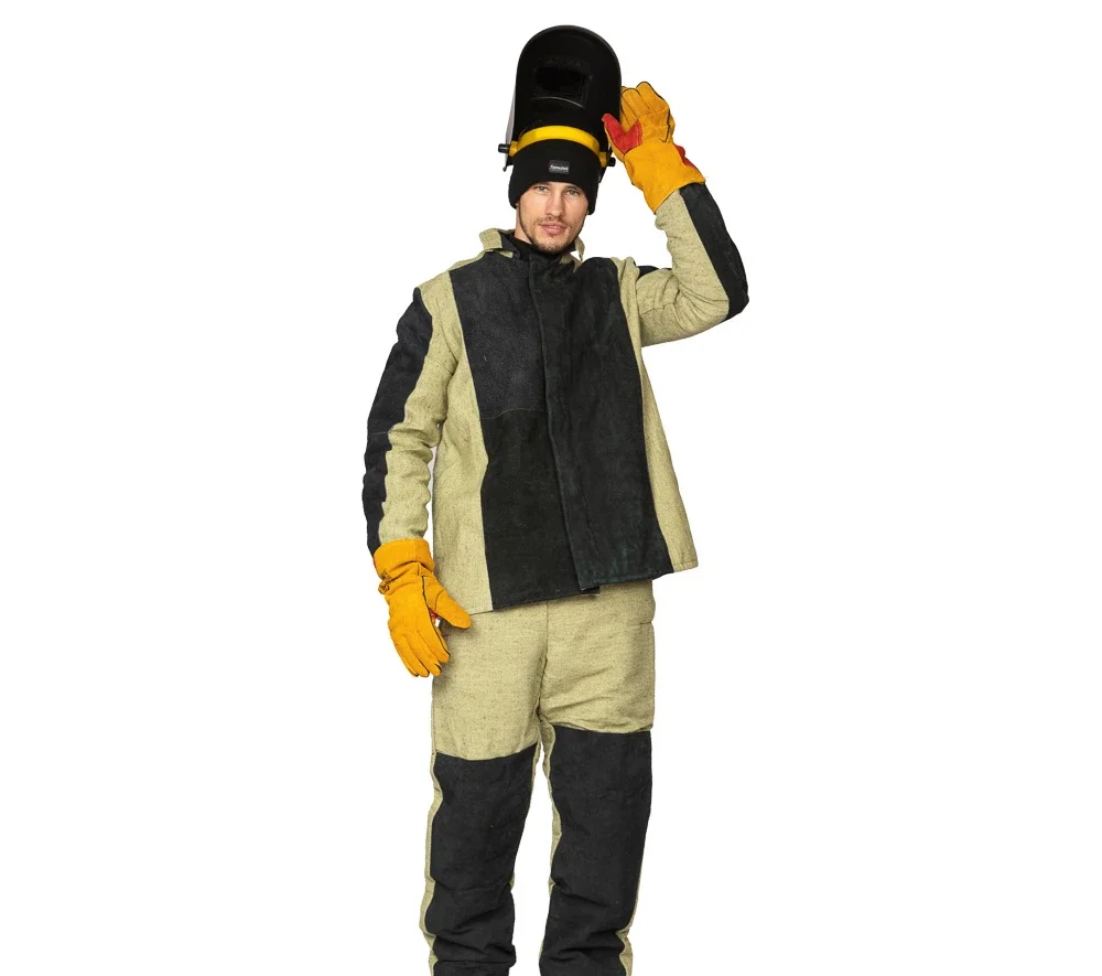 Костюм сварщика утеплённый со спилком площадью покрытия 2,3 м² (куртка и брюки) - фото 4