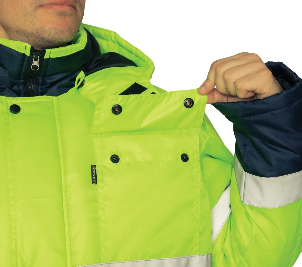 Костюм утеплённый "Спектр 2" лимонный/синий (куртка и полукомбинезон) - фото 12