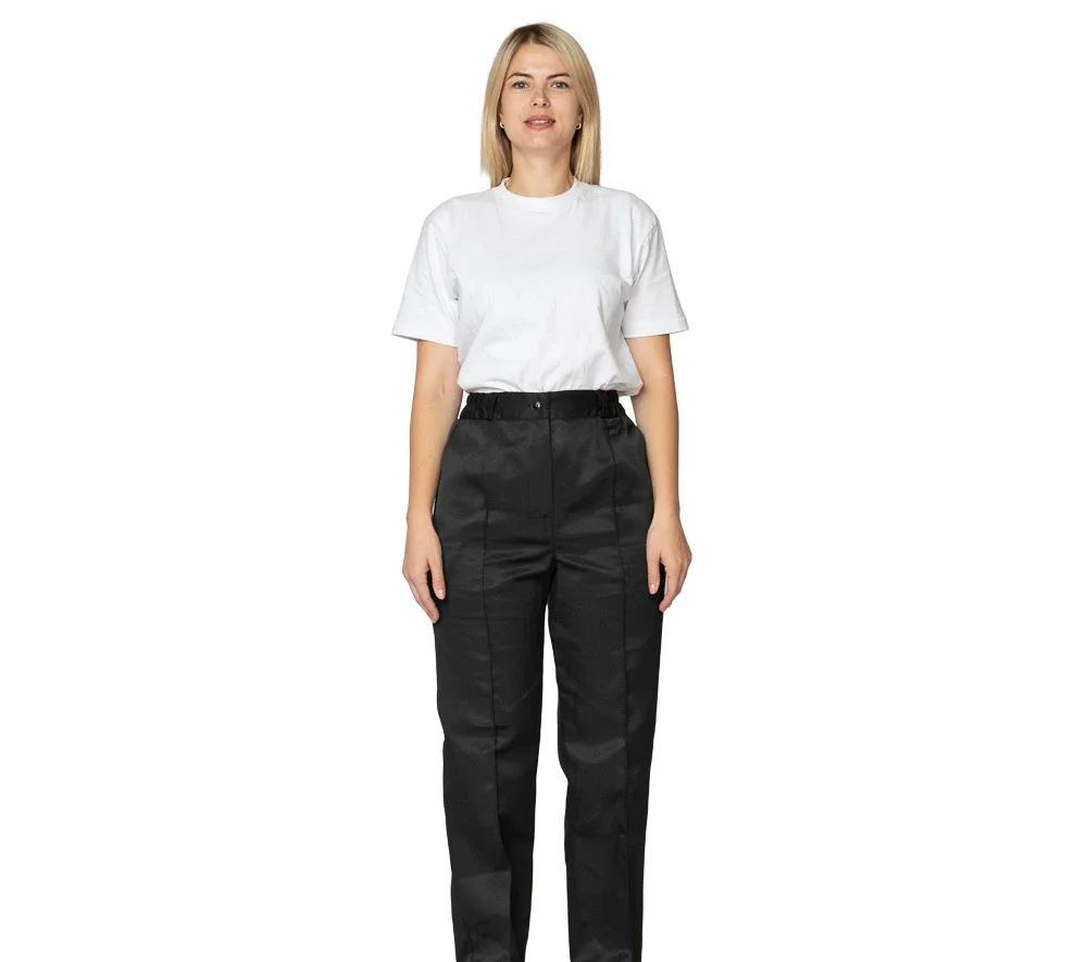 Костюм женский "Альфа" чёрный для сотрудниц охранных предприятий (куртка и брюки) - фото 6